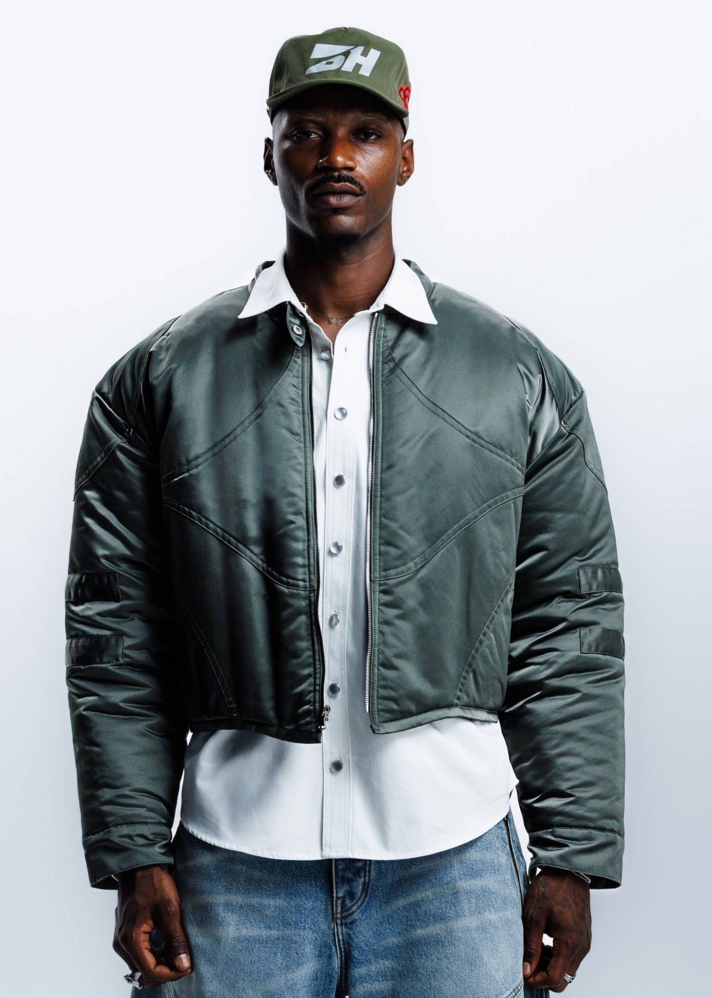 Green Motto Jacket