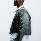 Green Motto Jacket