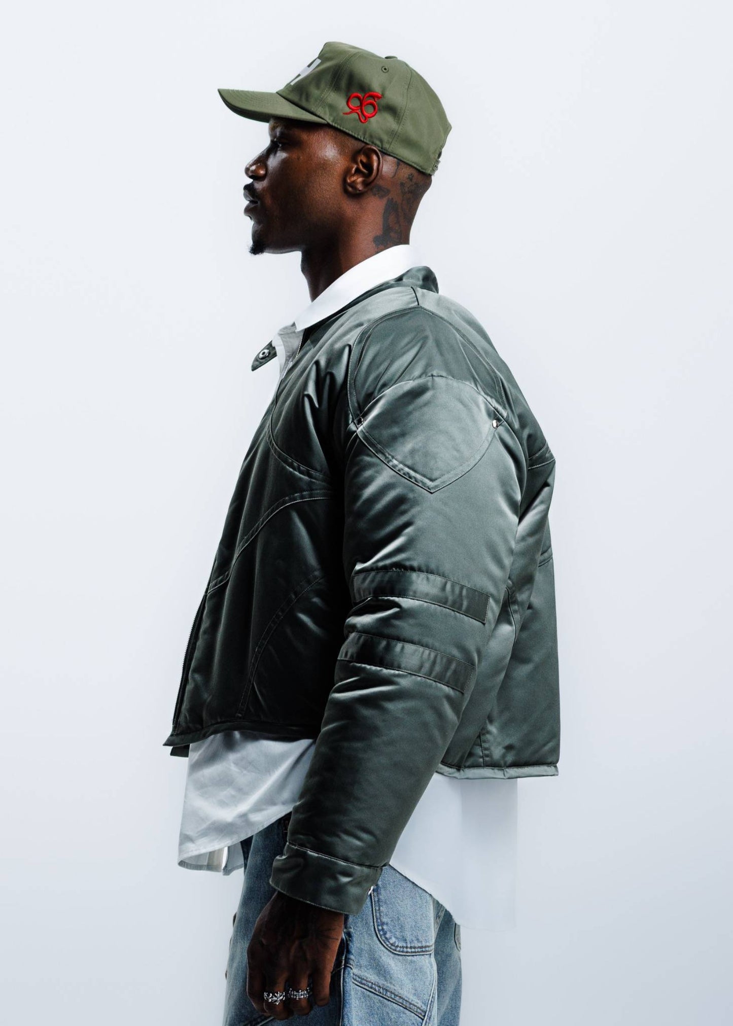 Green Motto Jacket