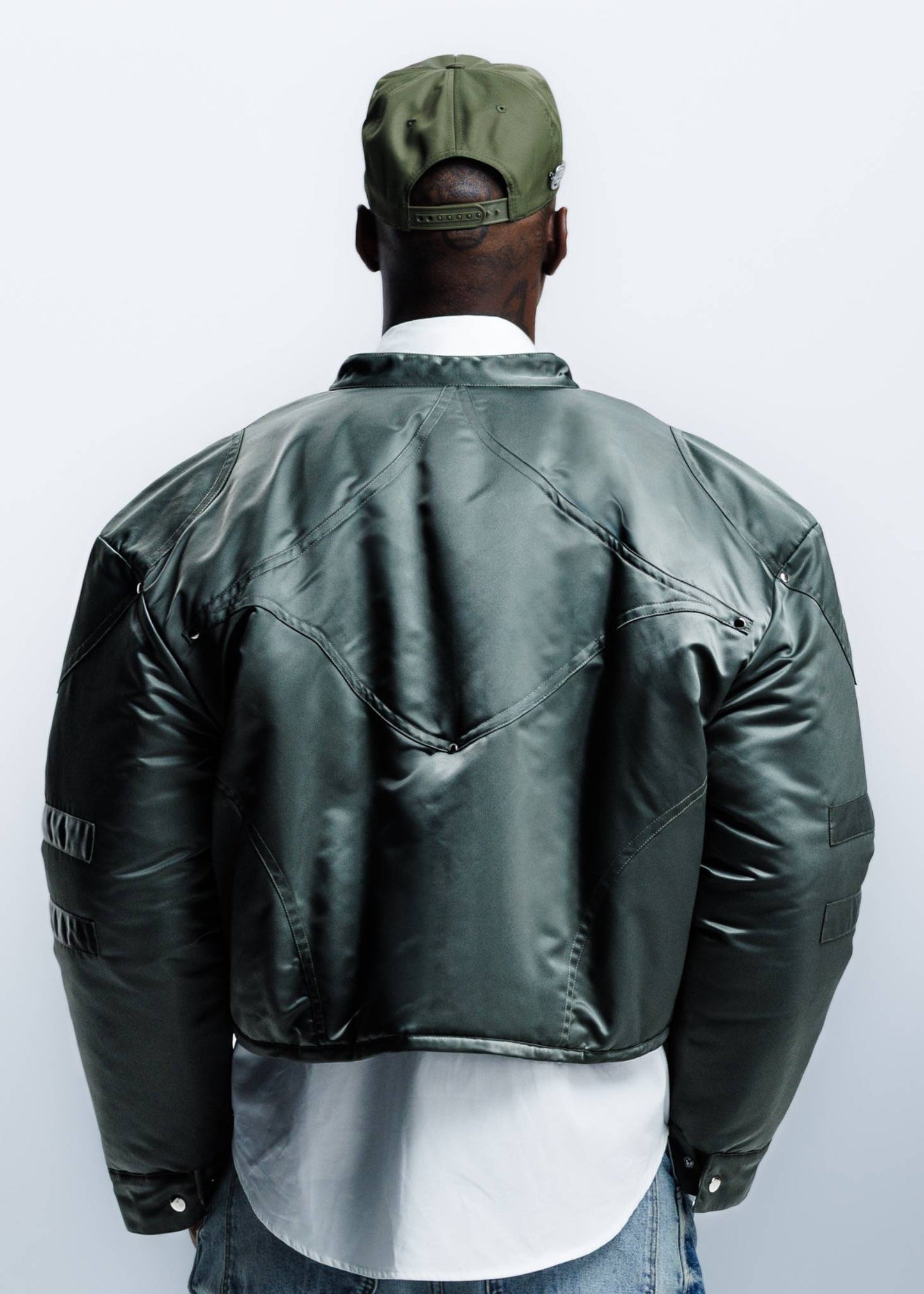 Green Motto Jacket
