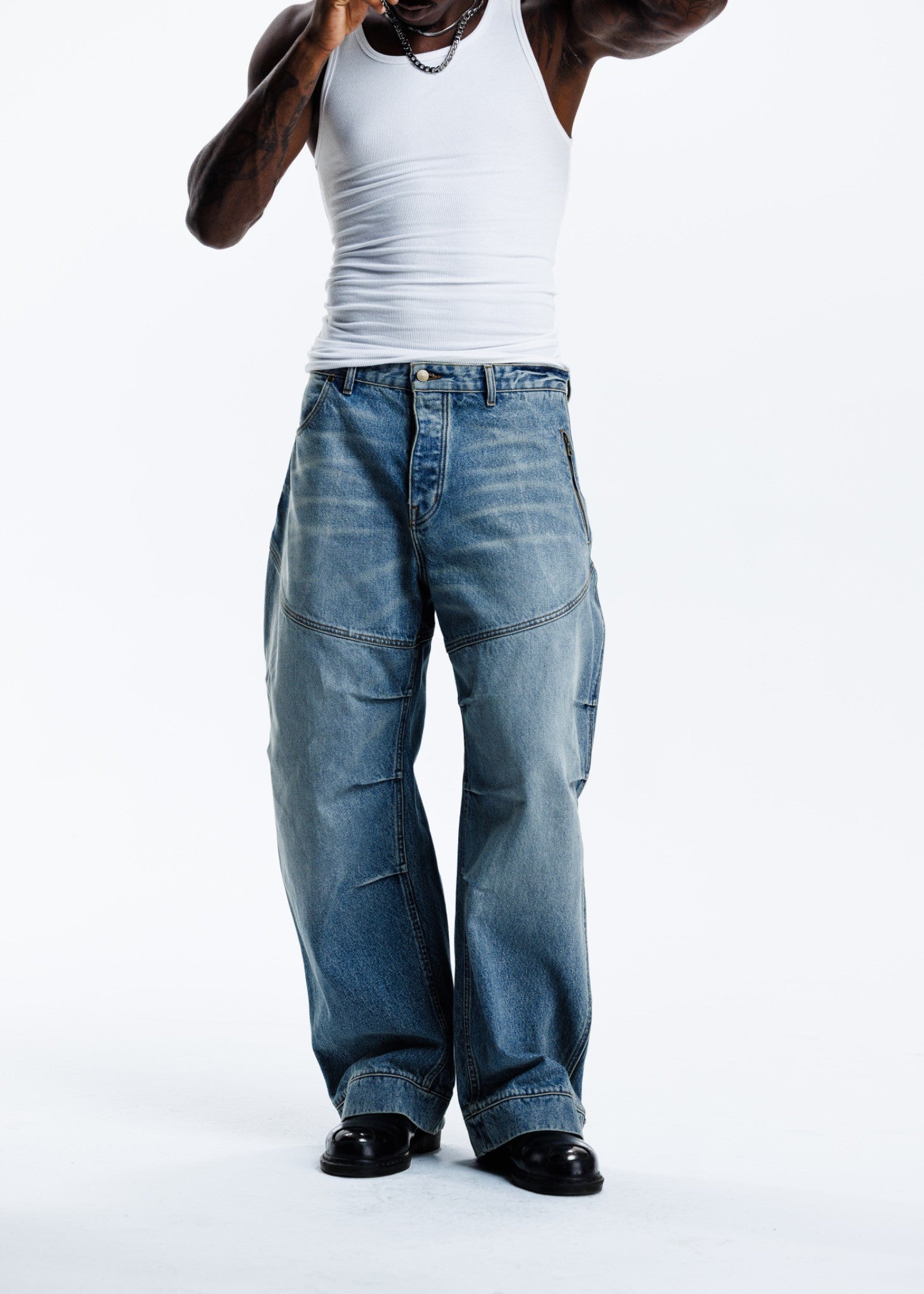 The Revolver Denim (Washed Blue)