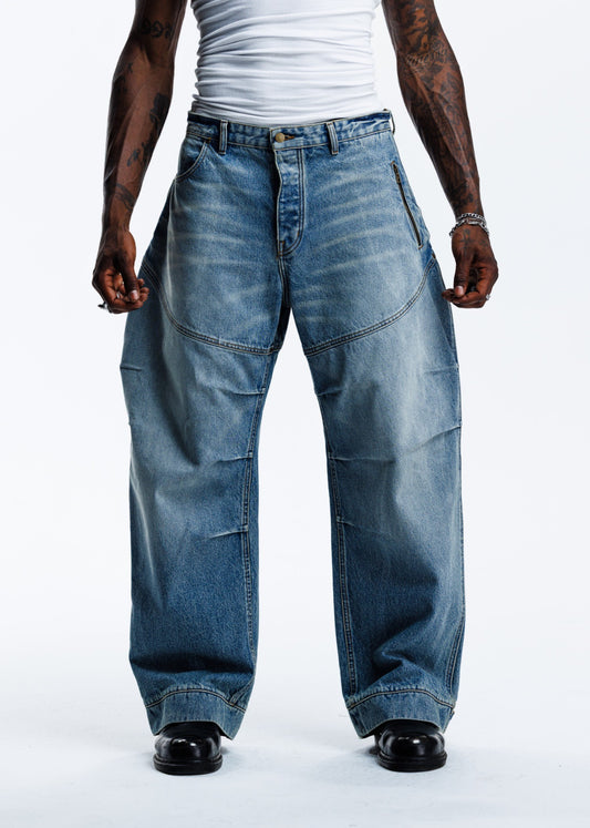 The Revolver Denim (Washed Blue)