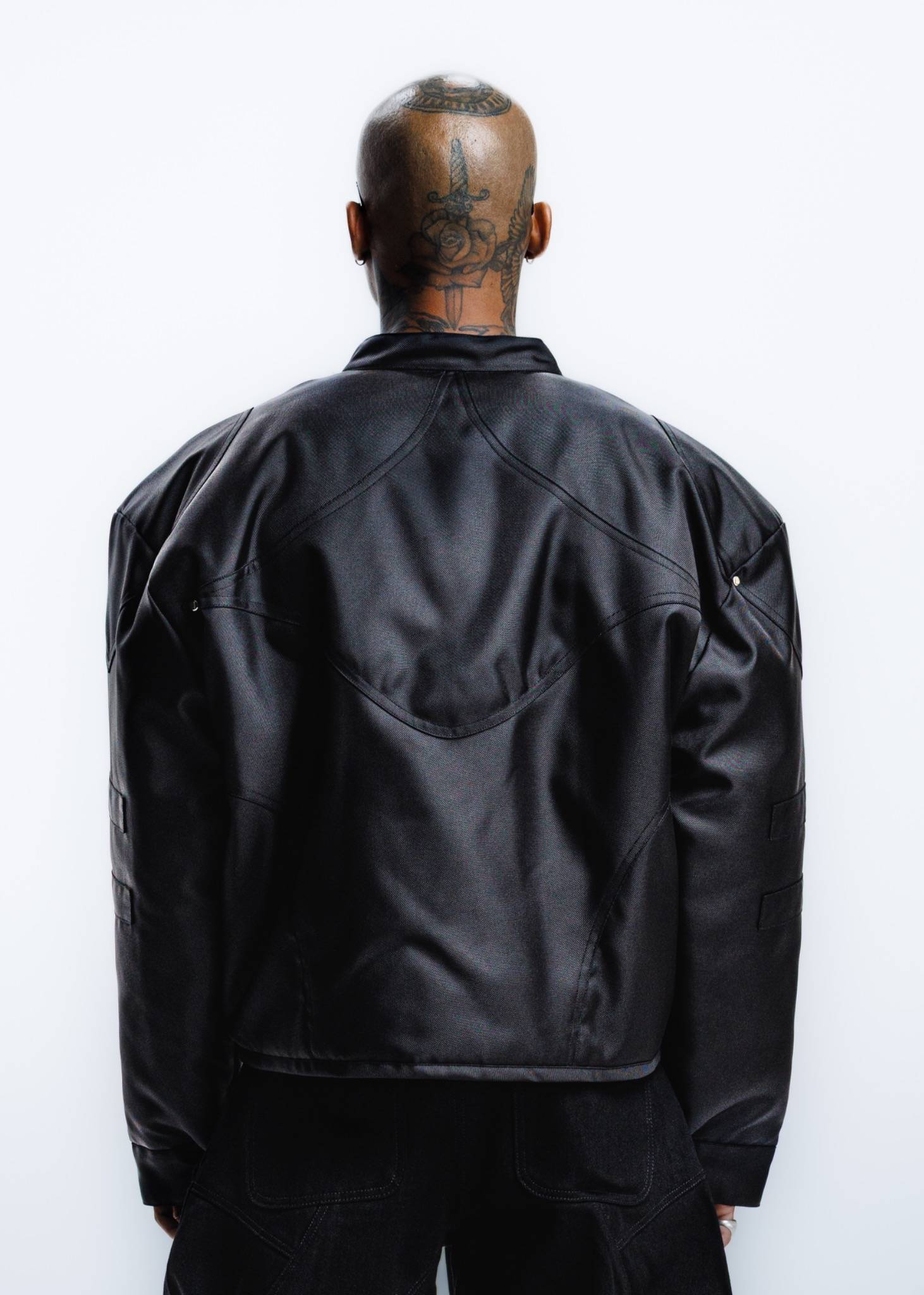 Black Motto Jacket