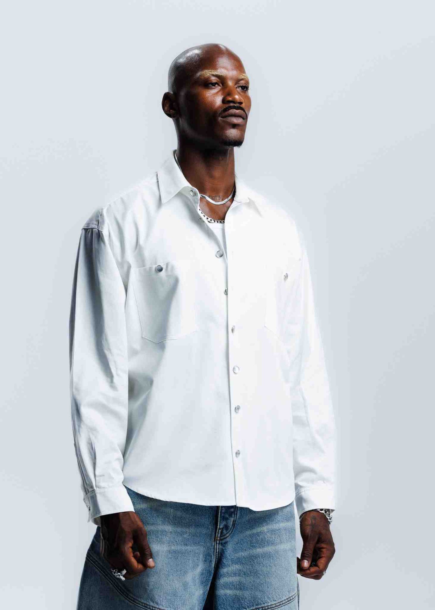 Long Sleeve Shirts White