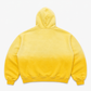 Yellow Thermal Lined Zip Up Hoodie