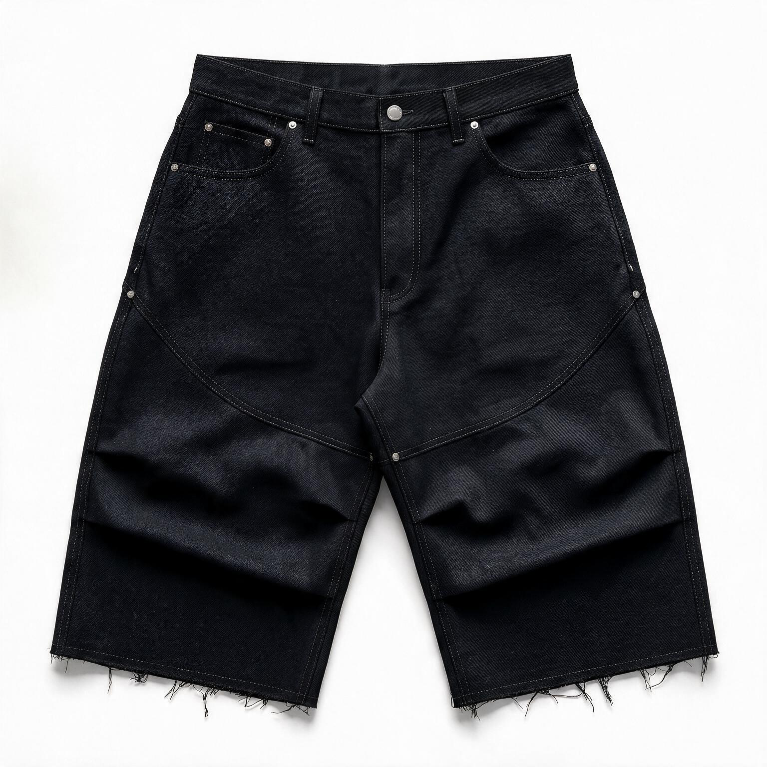 V2 Black Revolver Shorts
