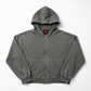 Earth Gray Zip Up Hoodie