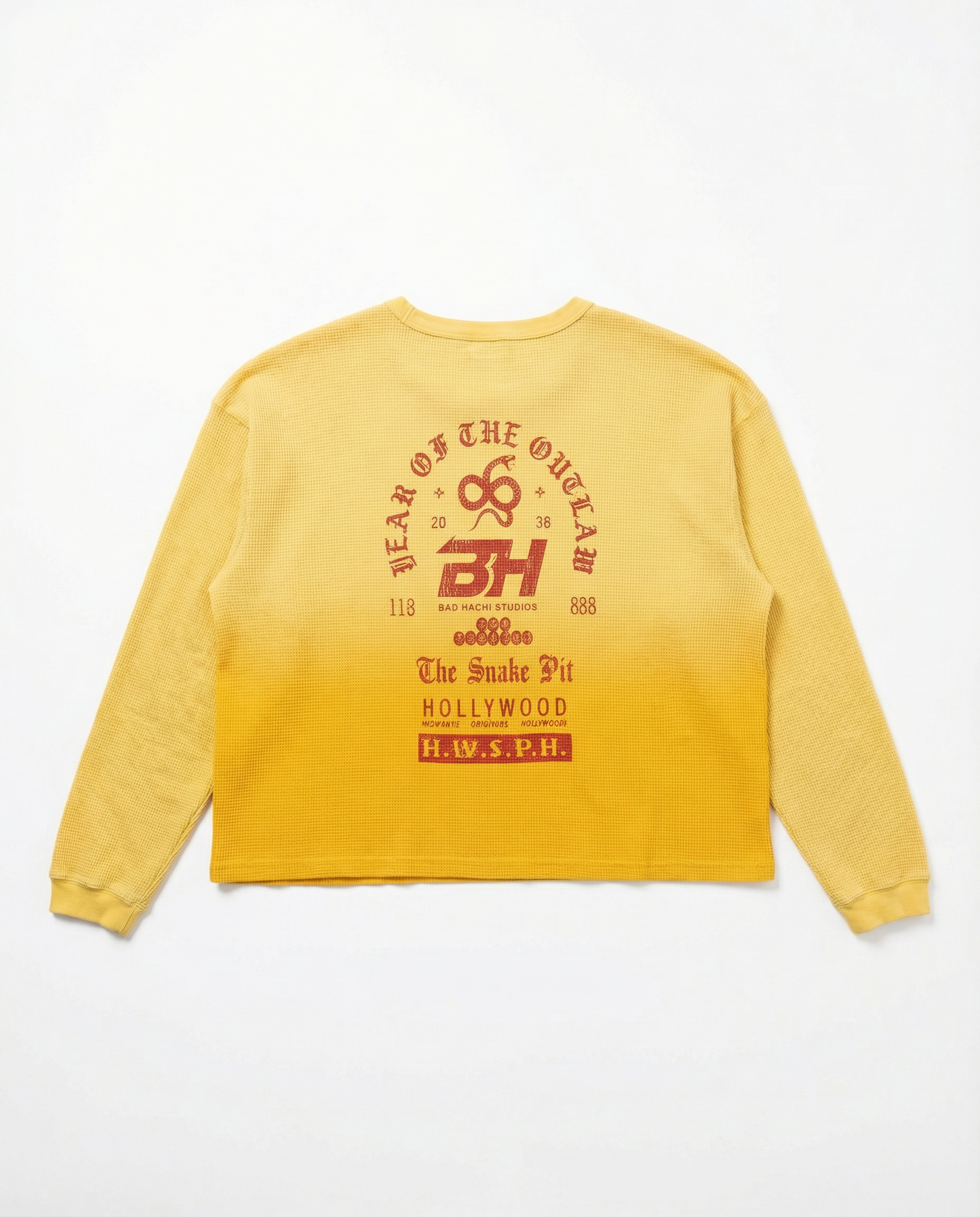 Cropped Dropped Shoulder Thermal