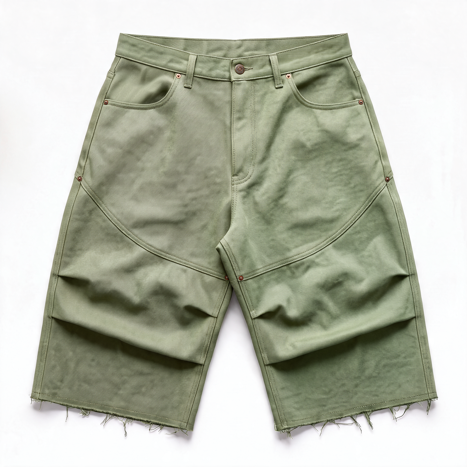 V2 Green Revolver Shorts