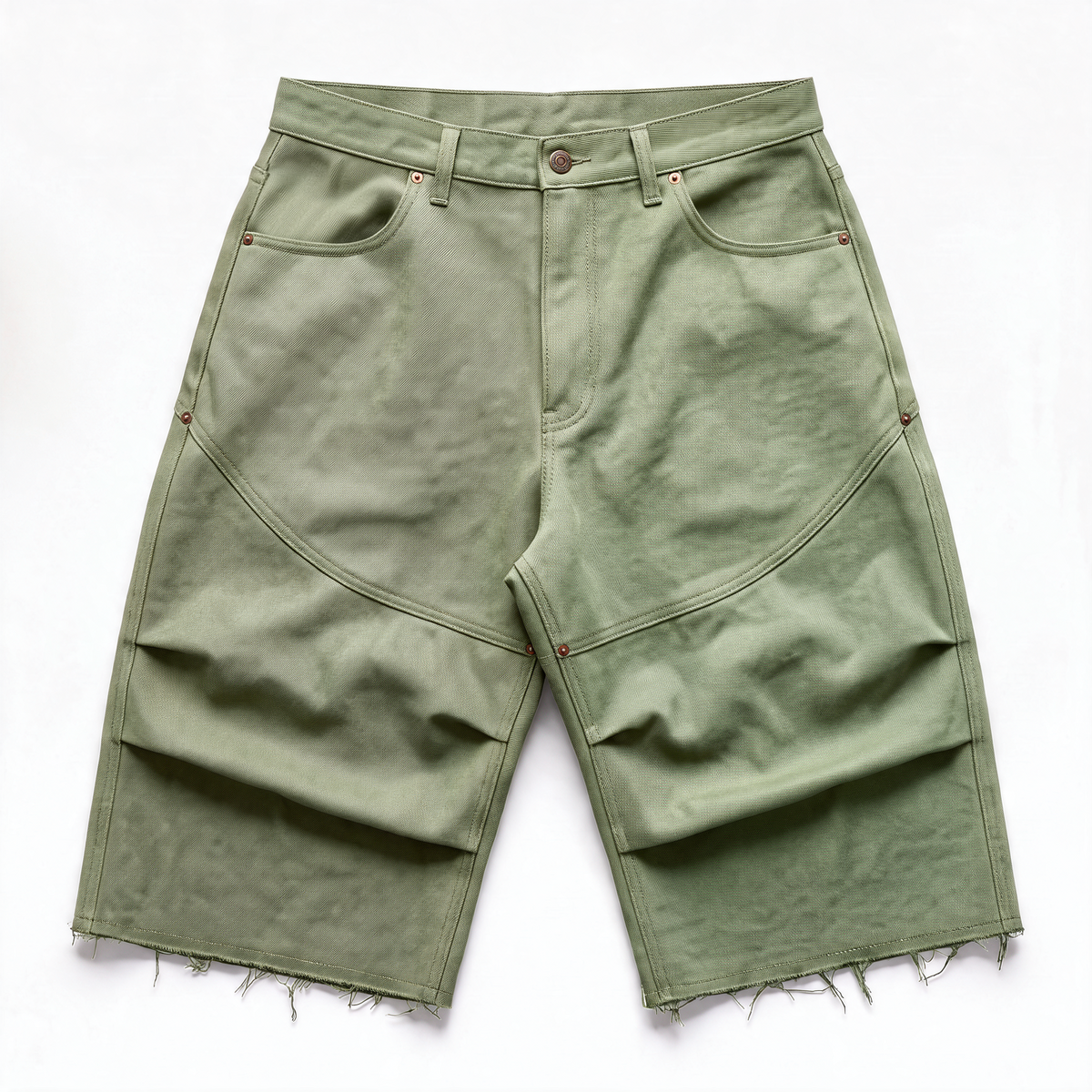 V2 Green Revolver Shorts
